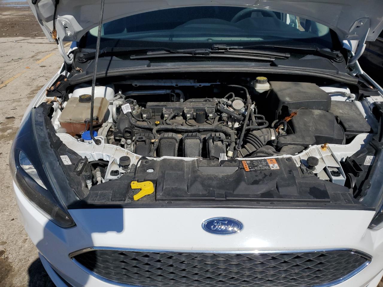 2017 Ford Focus VIN 1FADP3H26HL294699 Copart auction photo, rear end / side damage thumbnail 13