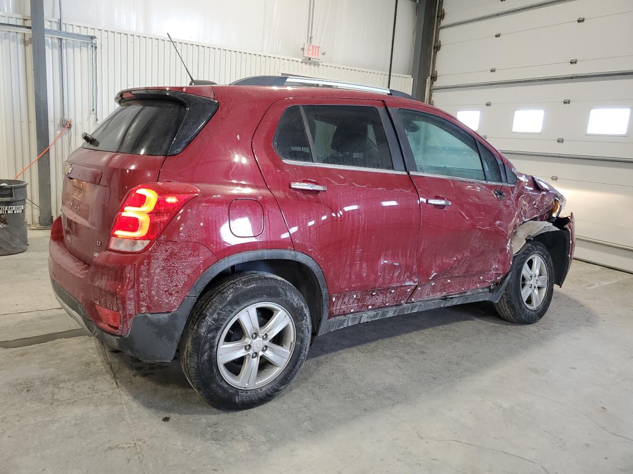 2020 Chevrolet Trax VIN 3GNCJLSB4LL198705 Copart auction photo, front end / side damage thumbnail 3