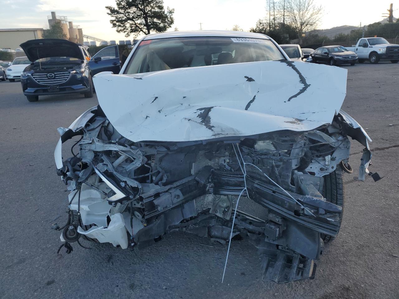 2019 Nissan Sentra VIN 3N1AB7AP1KY291753 Copart auction photo, front end / side damage thumbnail 5