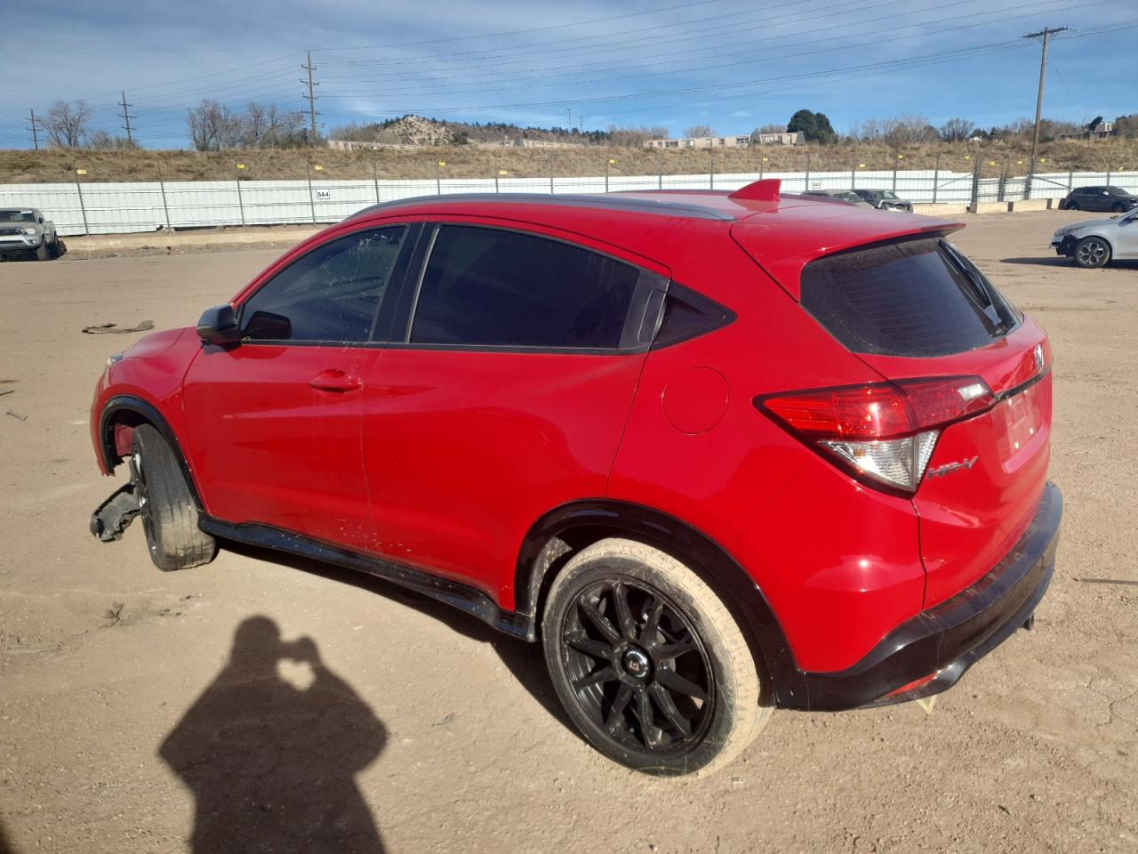 2020 Honda HR-V VIN 3CZRU6H16LM700614 Copart auction photo, front end damage thumbnail 2