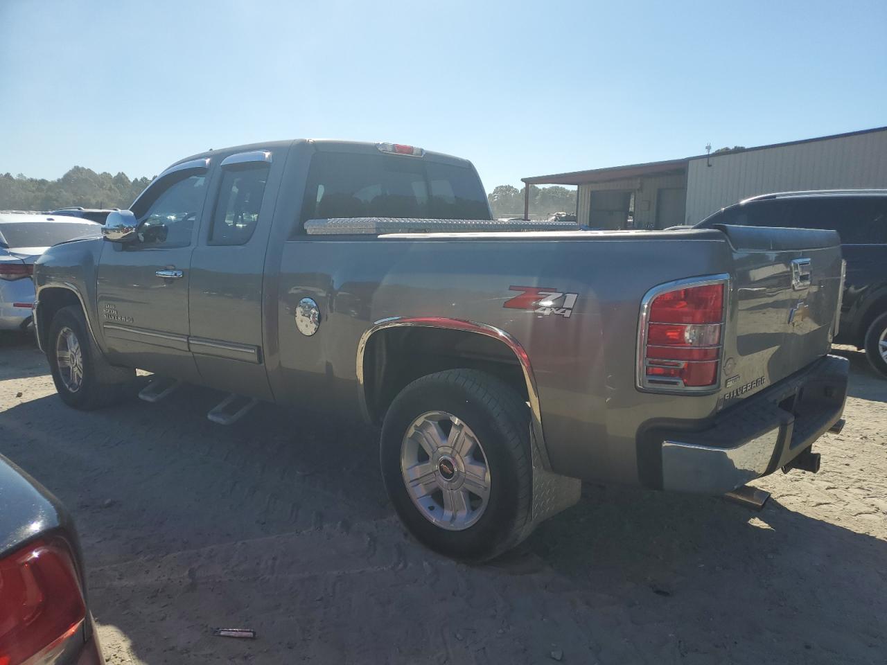 2012 Chevrolet Silverado VIN 1GCRKSE76CZ270224 Copart auction photo, front end / side damage thumbnail 2