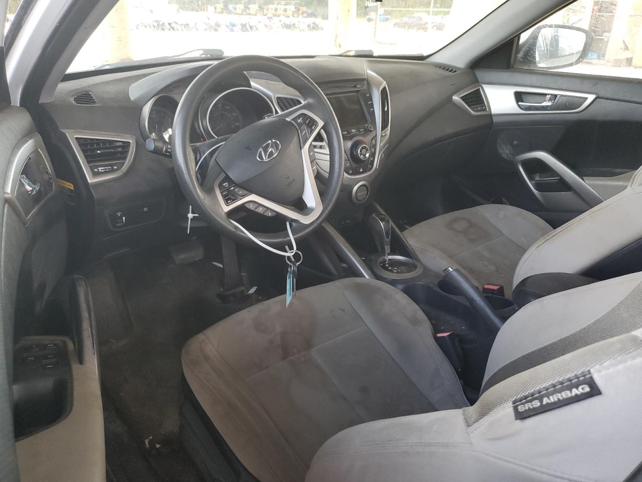 2013 Hyundai Veloster VIN KMHTC6AD0DU148961 Copart auction photo, front end damage thumbnail 8