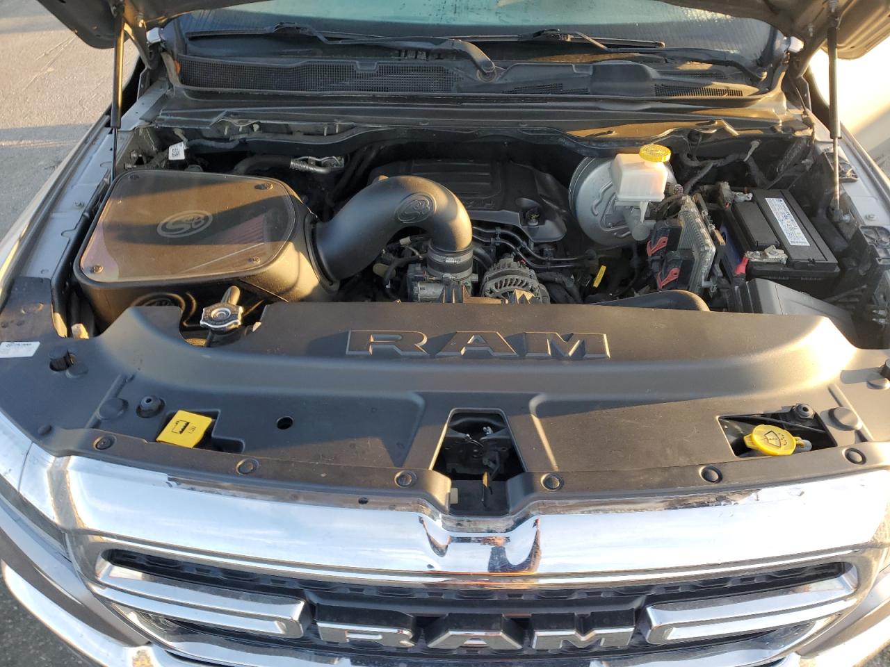 2019 RAM 1500 VIN 1C6RREGT1KN590345 Copart auction photo, side damage thumbnail 11