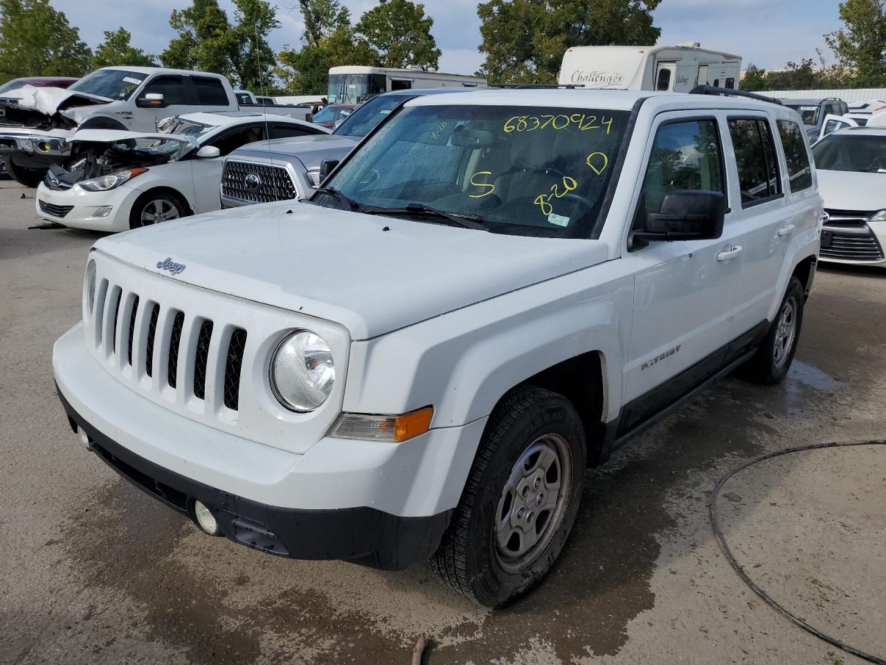 2016 Jeep Liberty (Patriot) VIN 1C4NJPBAXGD754138