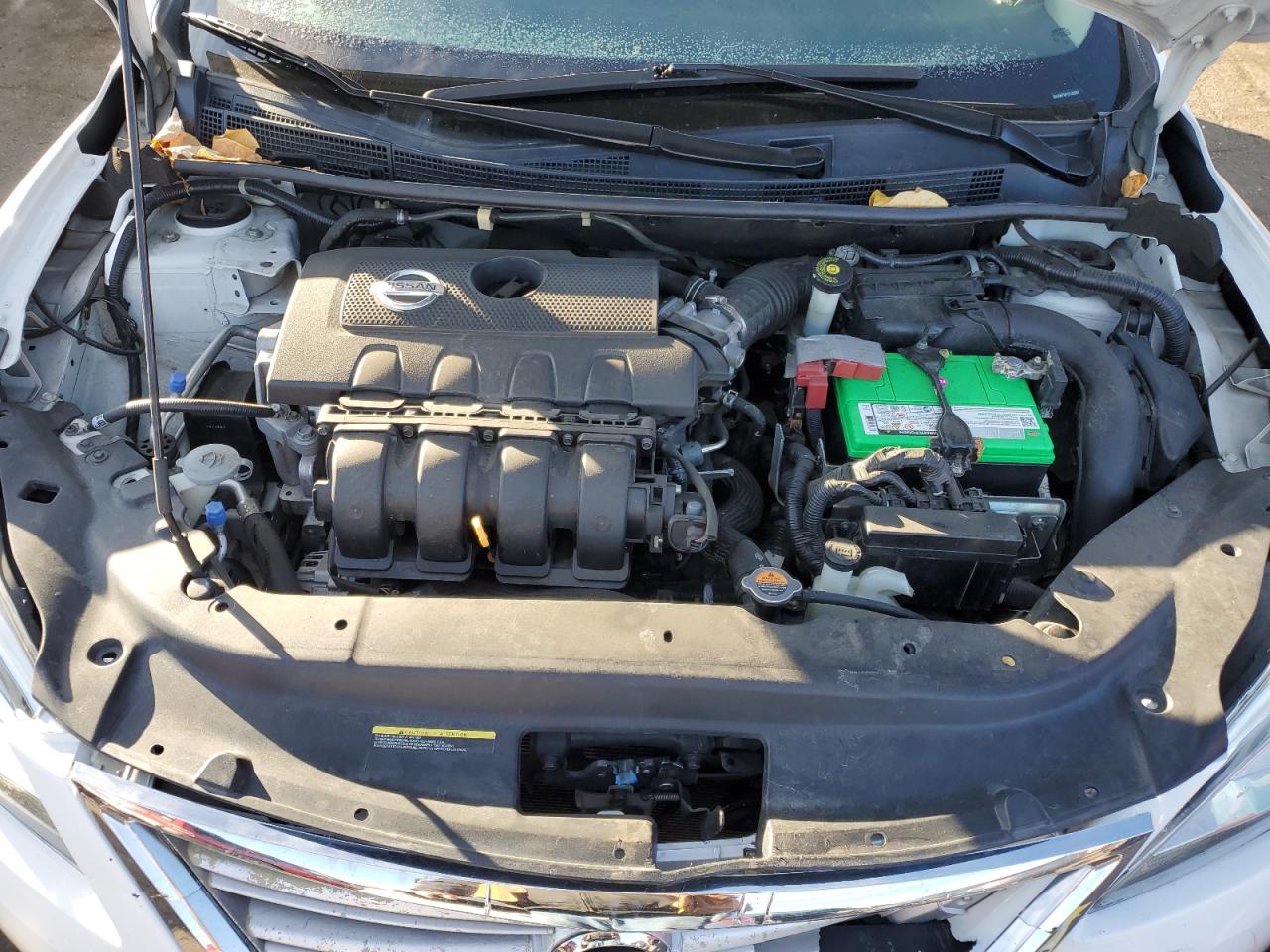 2015 Nissan Sentra VIN 3N1AB7AP1FL635567 Copart auction photo, rear end / front end damage thumbnail 12