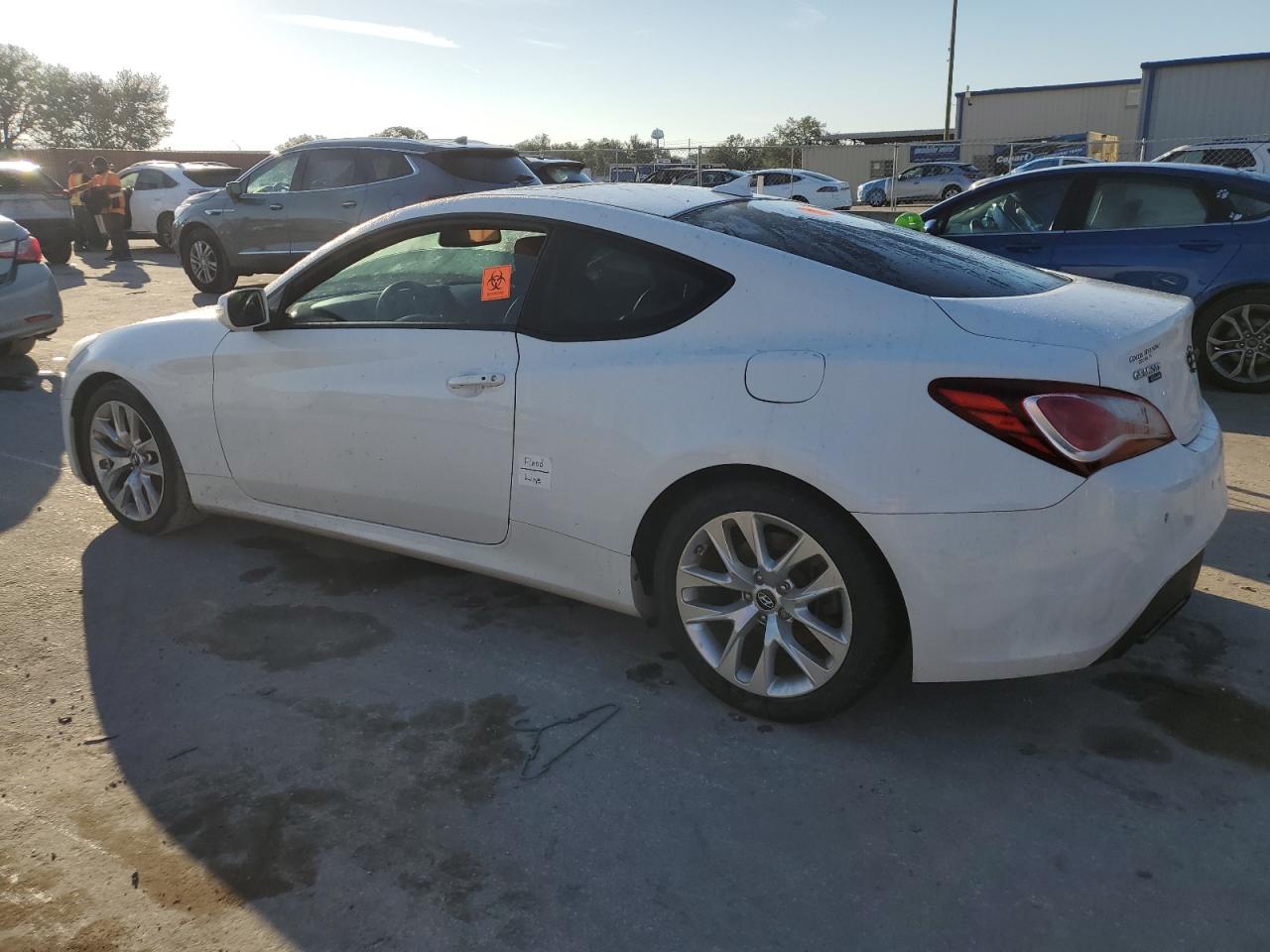 2013 Hyundai Genesis VIN KMHHU6KJ1DU082217 Copart auction photo, water/flood damage thumbnail 2