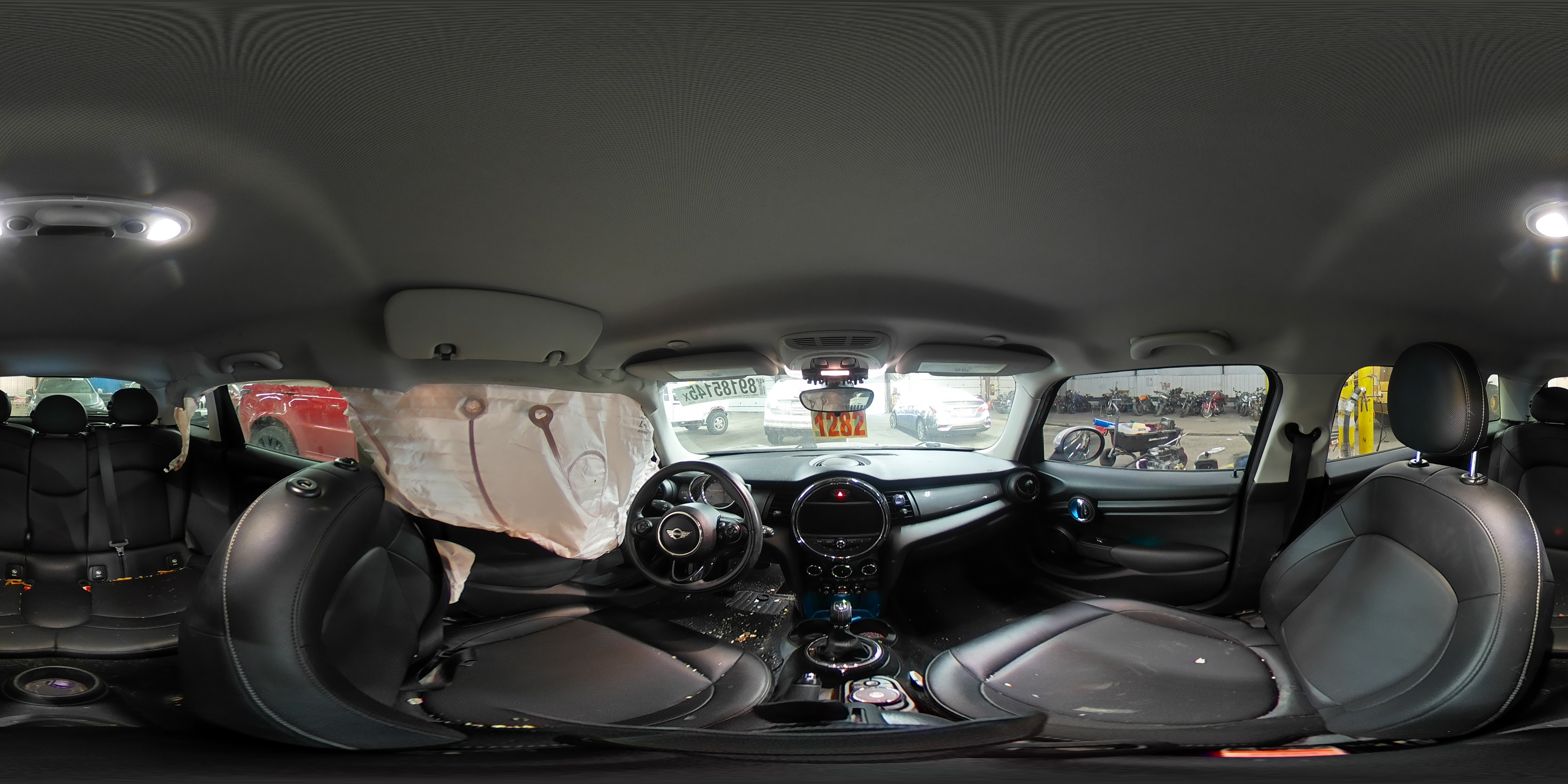 2016 MINI Cooper VIN WMWXU1C52G2D10553 Copart auction photo, side damage thumbnail 12