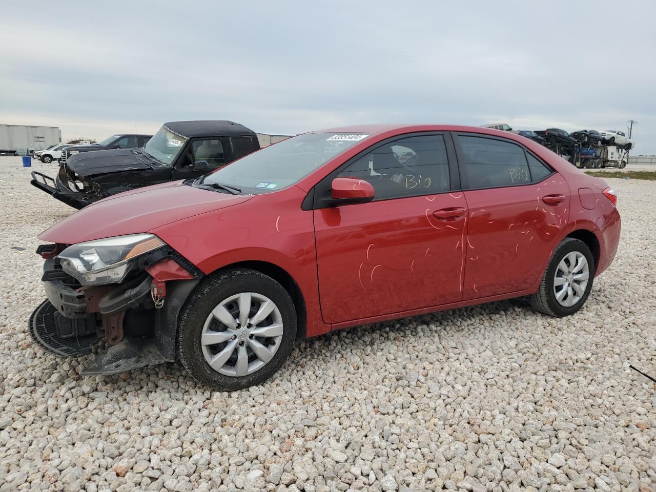 2015 Toyota Corolla VIN 5YFBURHE5FP258594