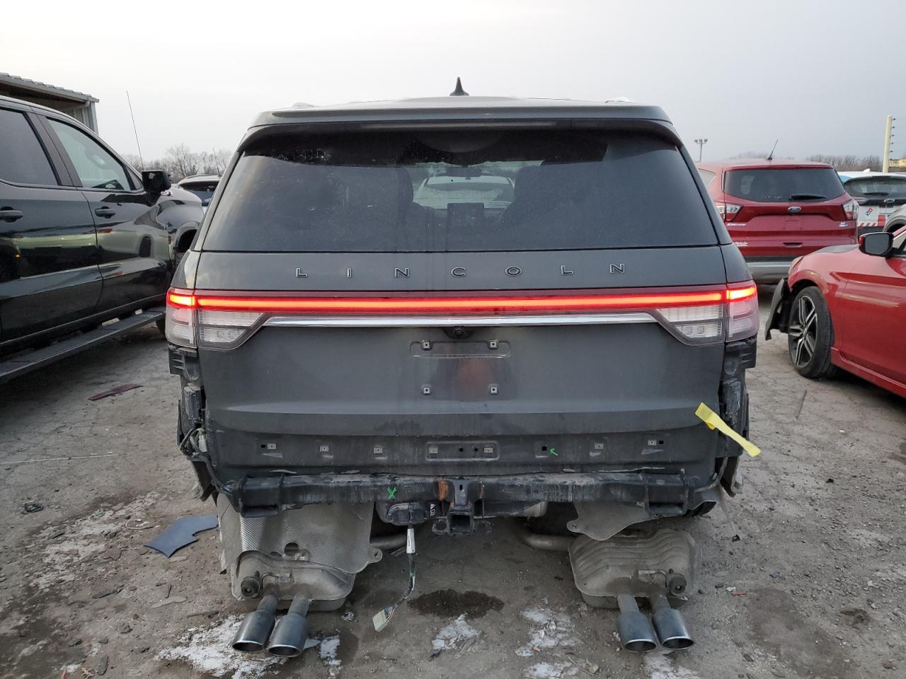 2020 Lincoln Aviator VIN 5LM5J9XC3LGL29271 Copart auction photo, rear end damage thumbnail 6