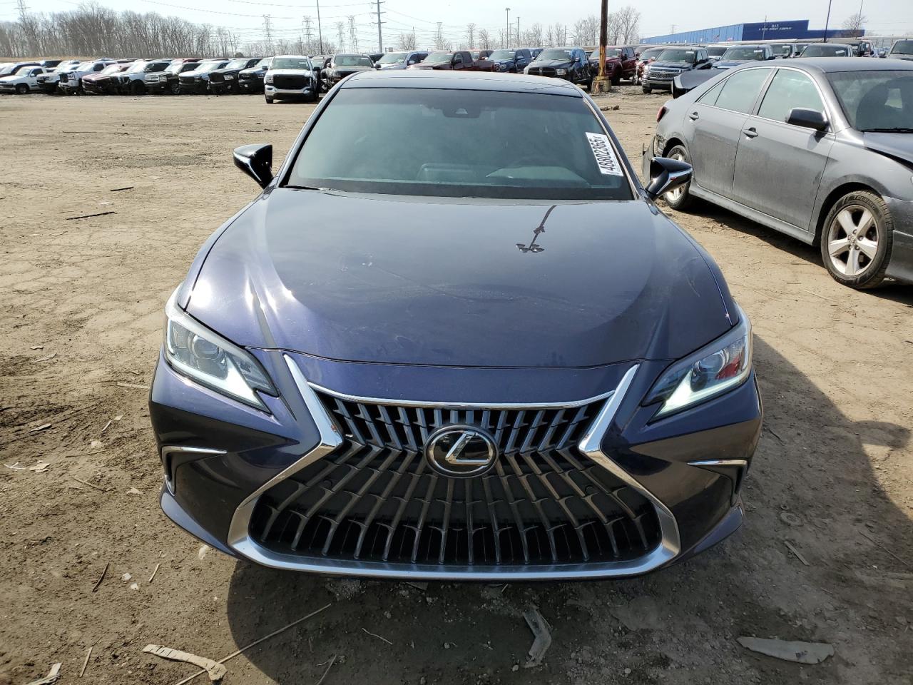 2022 Lexus ES VIN 58ADZ1B17NU126248 Copart auction photo, rear end / side damage thumbnail 5