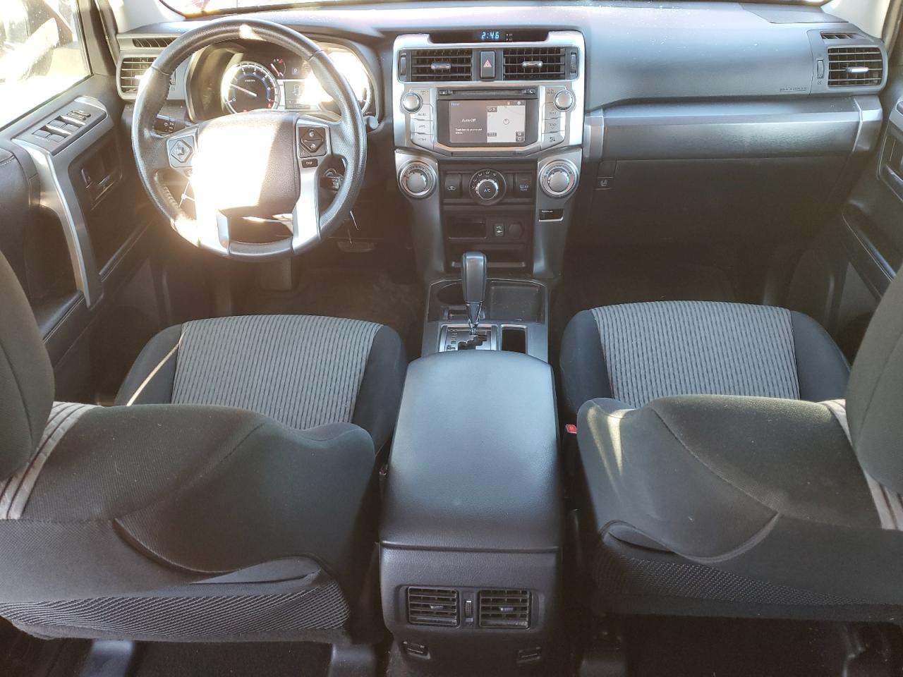 2014 Toyota 4Runner VIN JTEZU5JR4E5078731 Copart auction photo, top/roof damage thumbnail 8