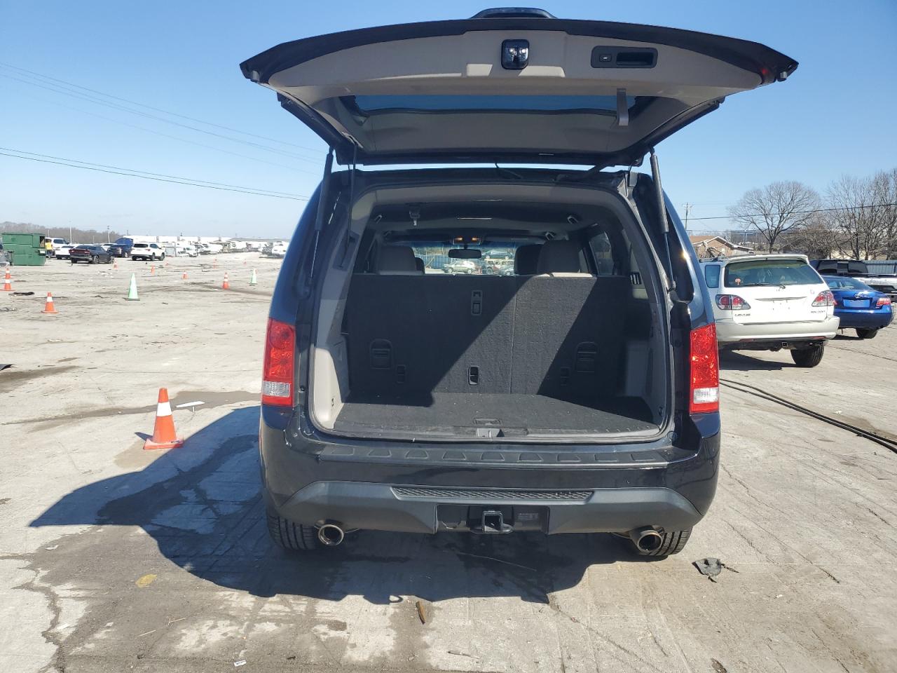 2014 Honda Pilot VIN 5FNYF4H53EB025329 Copart auction photo, front end damage thumbnail 6
