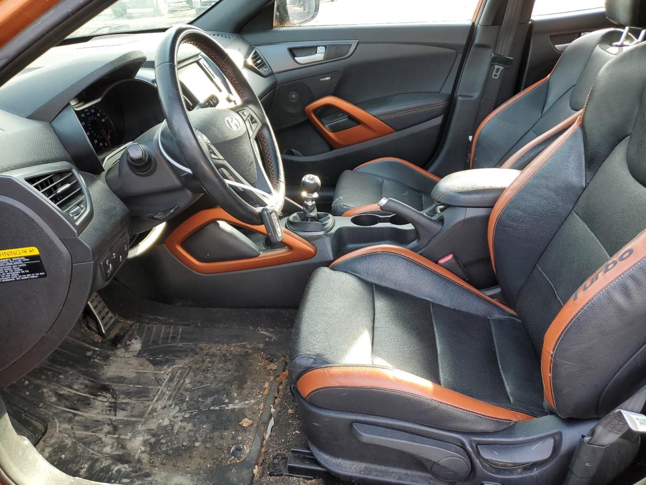 2016 Hyundai Veloster VIN KMHTC6AE9GU297012 Copart auction photo, front end / minor dent/scratches damage thumbnail 7