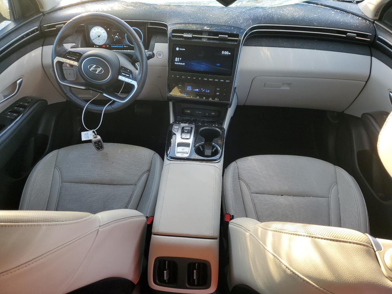 2022 Hyundai Tucson VIN 5NMJE3AE7NH014695 Copart auction photo, front end / minor dent/scratches damage thumbnail 8