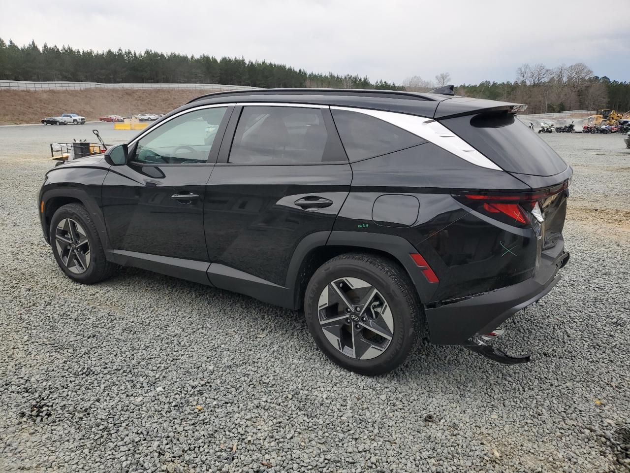 2025 Hyundai Tucson VIN 3KMJB3DE4SE004615 Copart auction photo, rear end damage thumbnail 2