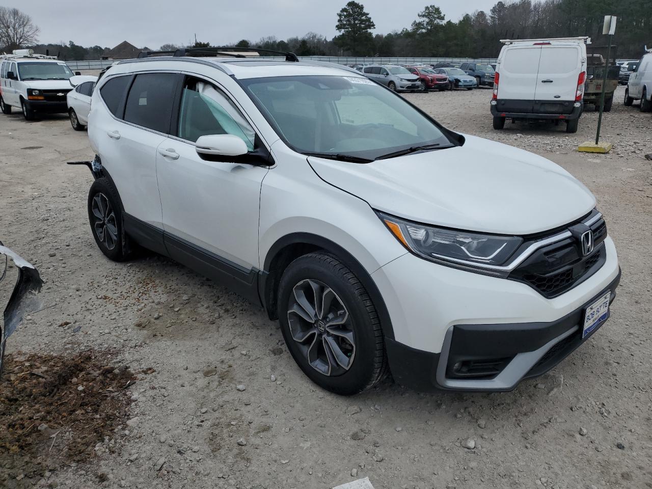 2022 Honda CR-V VIN 5J6RW1H84NA011701 Copart auction photo, rear end / side damage thumbnail 4