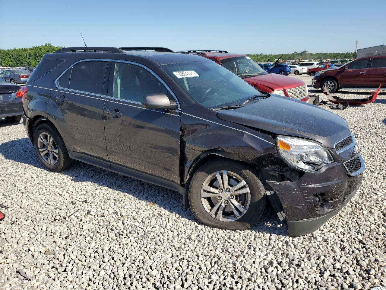 2013 Chevrolet Equinox VIN 1GNFLEEK9DZ102253 Copart auction photo, front end damage thumbnail 4