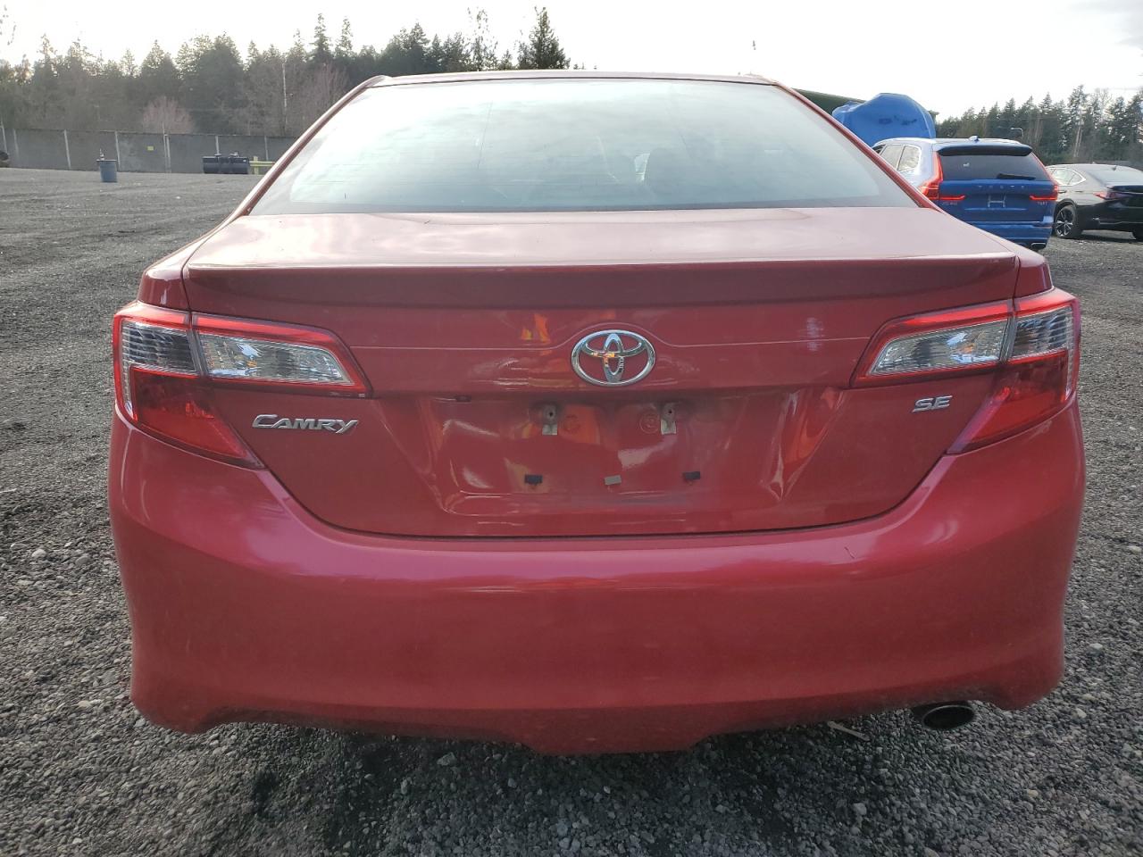 2014 Toyota Camry VIN 4T1BF1FK1EU849586 Copart auction photo, front end / side damage thumbnail 6