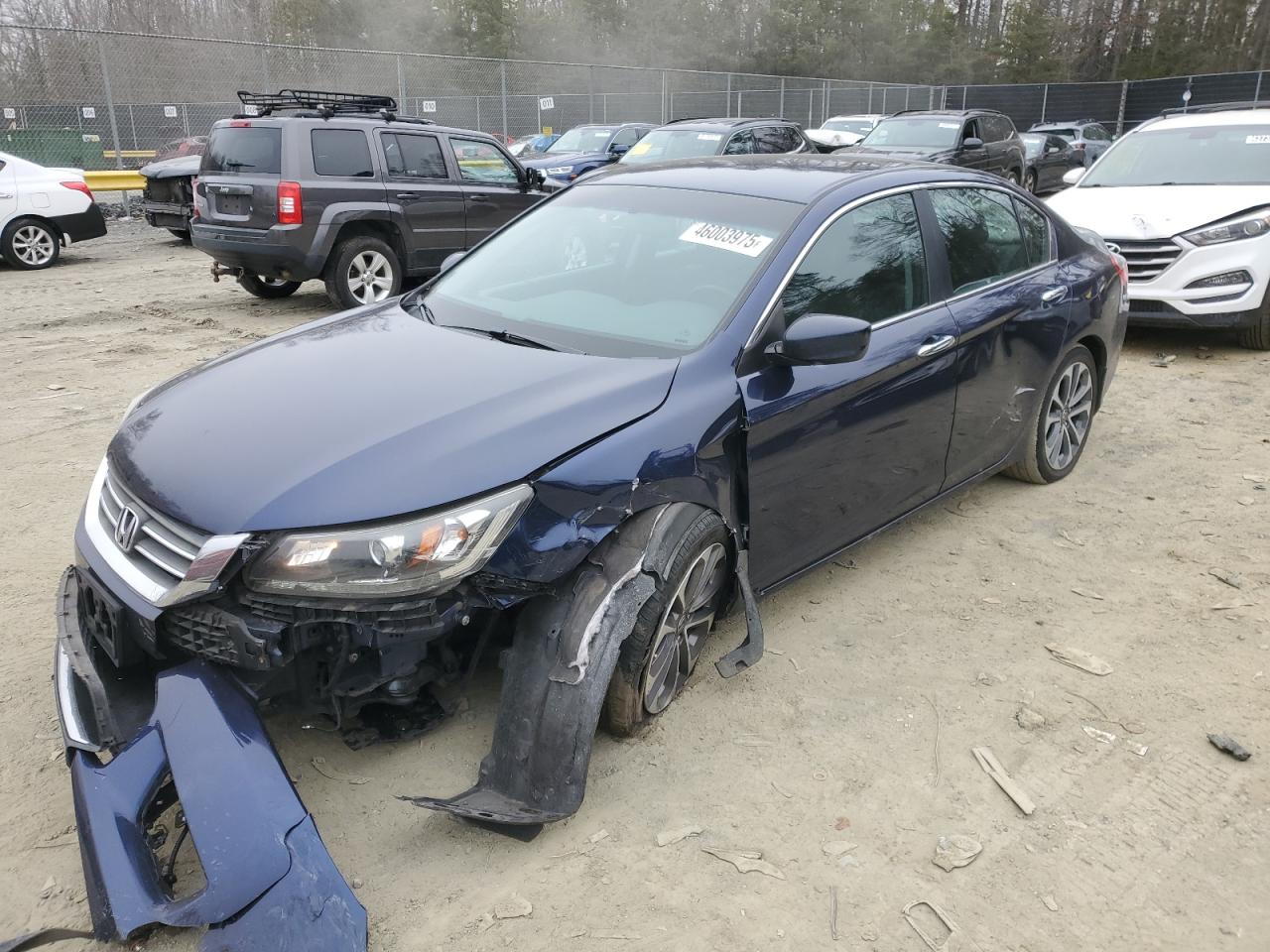 2013 Honda Accord VIN 1HGCR2F50DA203294