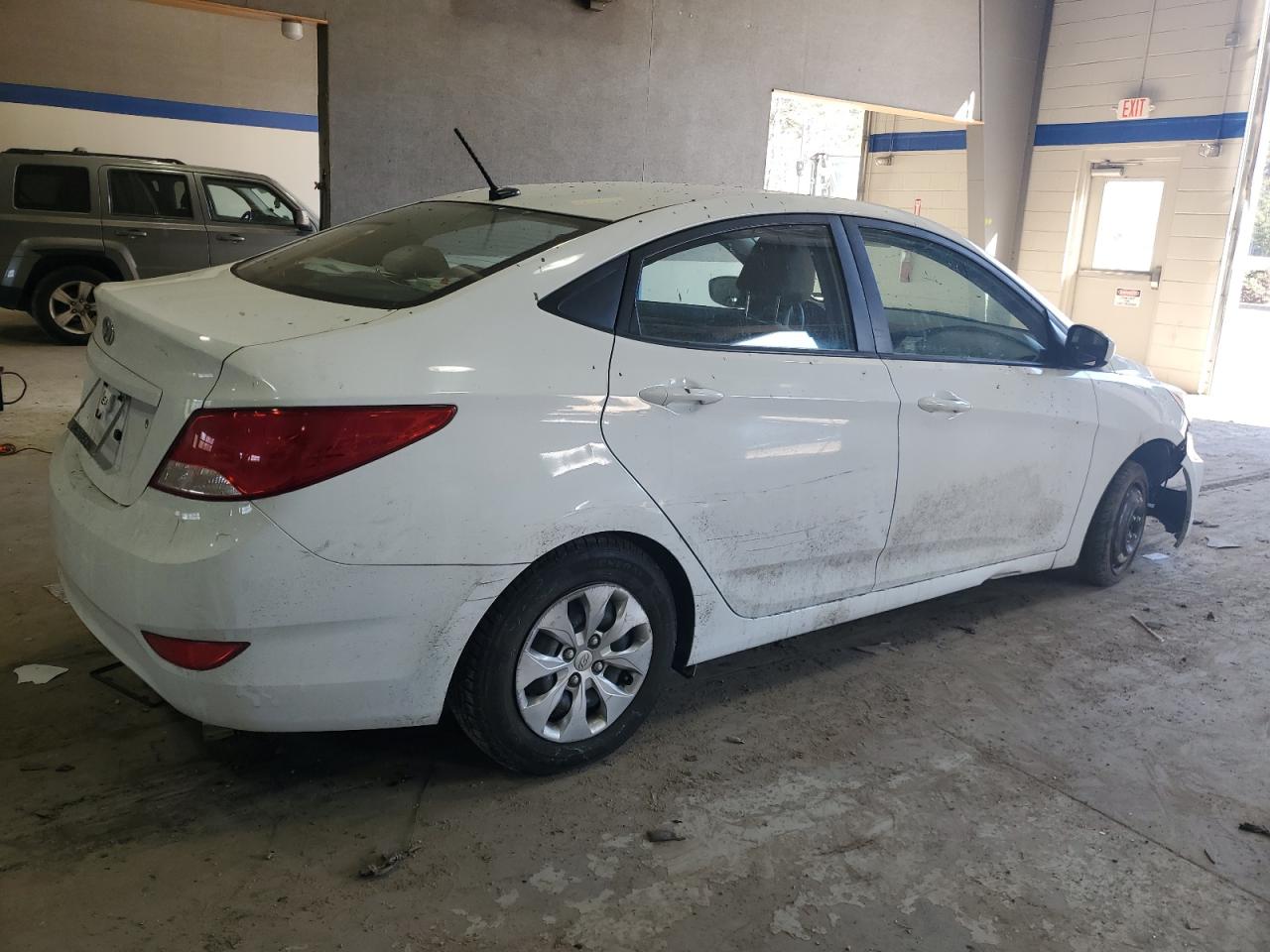 2017 Hyundai Accent VIN KMHCT4AE5HU326141 Copart auction photo, front end damage thumbnail 3