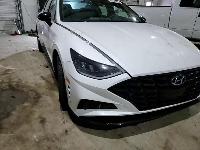 2022 Hyundai Sonata VIN 5NPEJ4J21NH141969 Copart auction photo, front end / side damage thumbnail 10