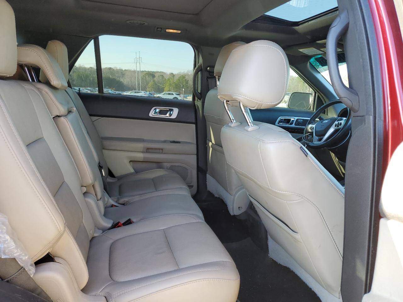 2015 Ford Explorer VIN 1FM5K7F86FGC44981 Copart auction photo, rear end / front end damage thumbnail 11