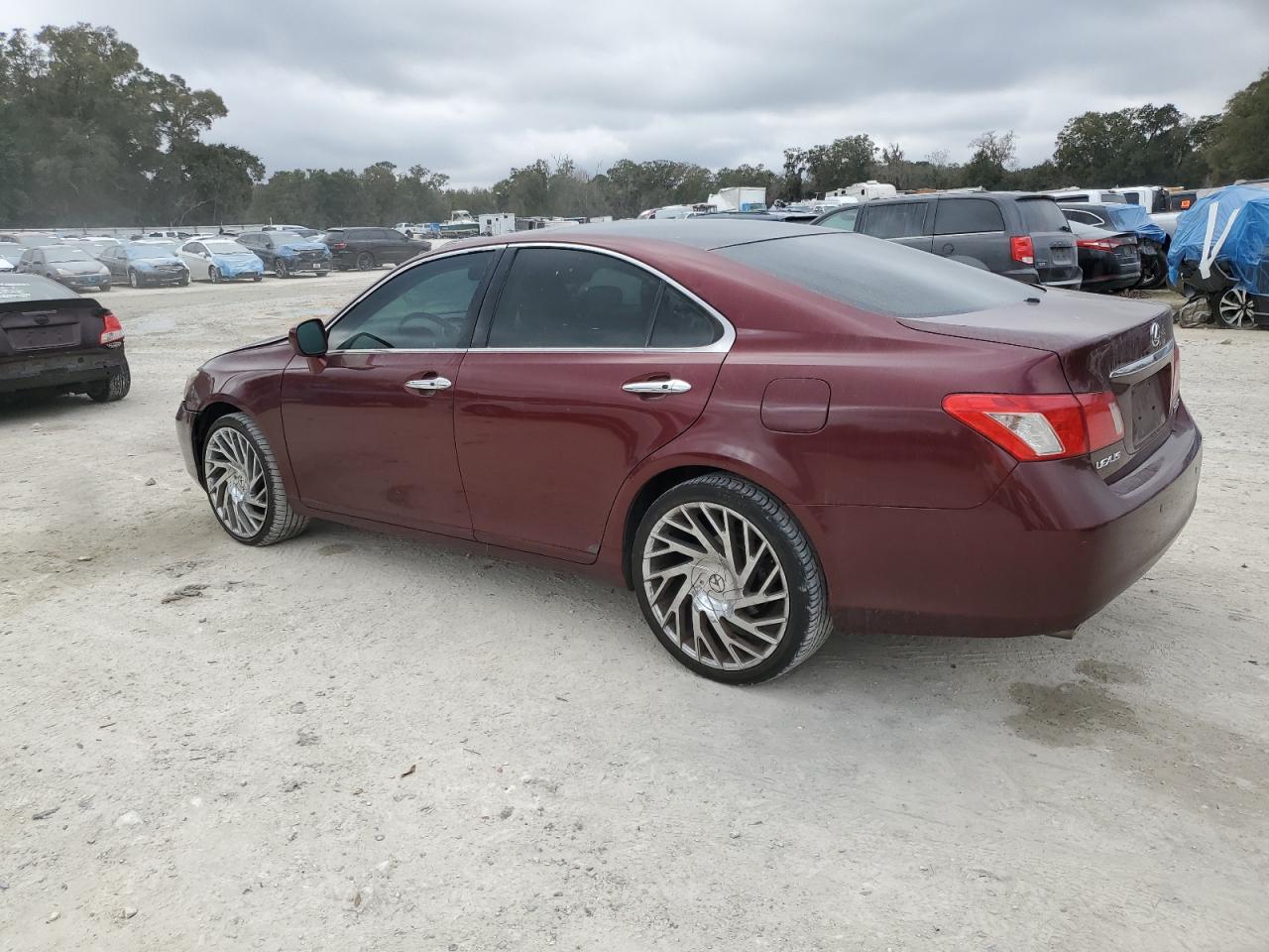 2007 Lexus ES VIN JTHBJ46G172035757 Copart auction photo, front end / minor dent/scratches damage thumbnail 2