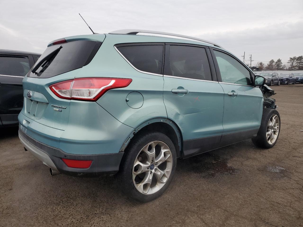 2013 Ford Escape VIN 1FMCU9J99DUB88840 Copart auction photo, front end / minor dent/scratches damage thumbnail 3