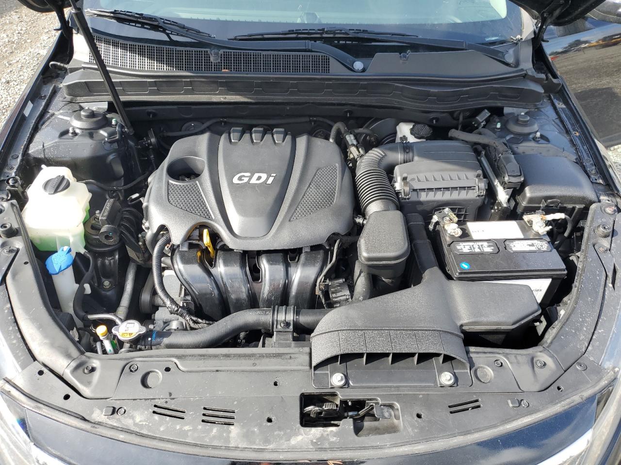 2013 KIA Optima VIN 5XXGM4A76DG256461 Copart auction photo, rear end damage thumbnail 11