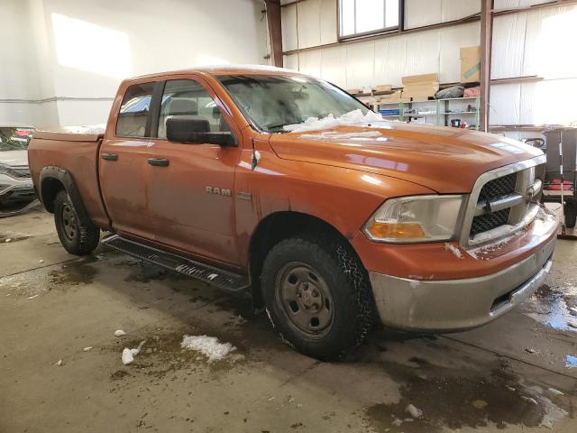 2010 Dodge RAM VIN 1D7RV1GT1AS202873 Copart auction photo, rear end / side damage thumbnail 4
