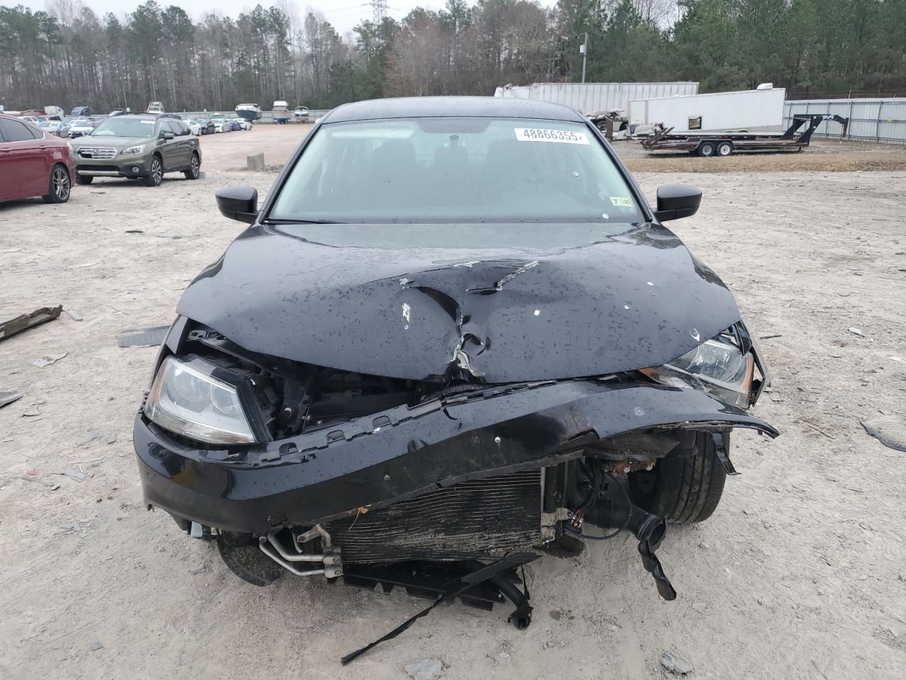 2015 Volkswagen Jetta VIN 3VW2K7AJXFM211941 Copart auction photo, front end damage thumbnail 5