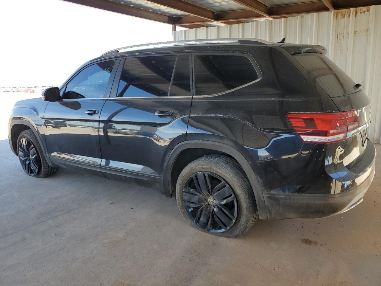 2019 Volkswagen Atlas VIN 1V2AP2CA3KC587830 Copart auction photo, rear end / undercarriage damage thumbnail 2