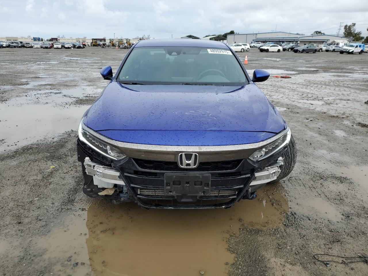 2019 Honda Accord VIN 1HGCV1F32KA153631 Copart auction photo, front end damage thumbnail 5