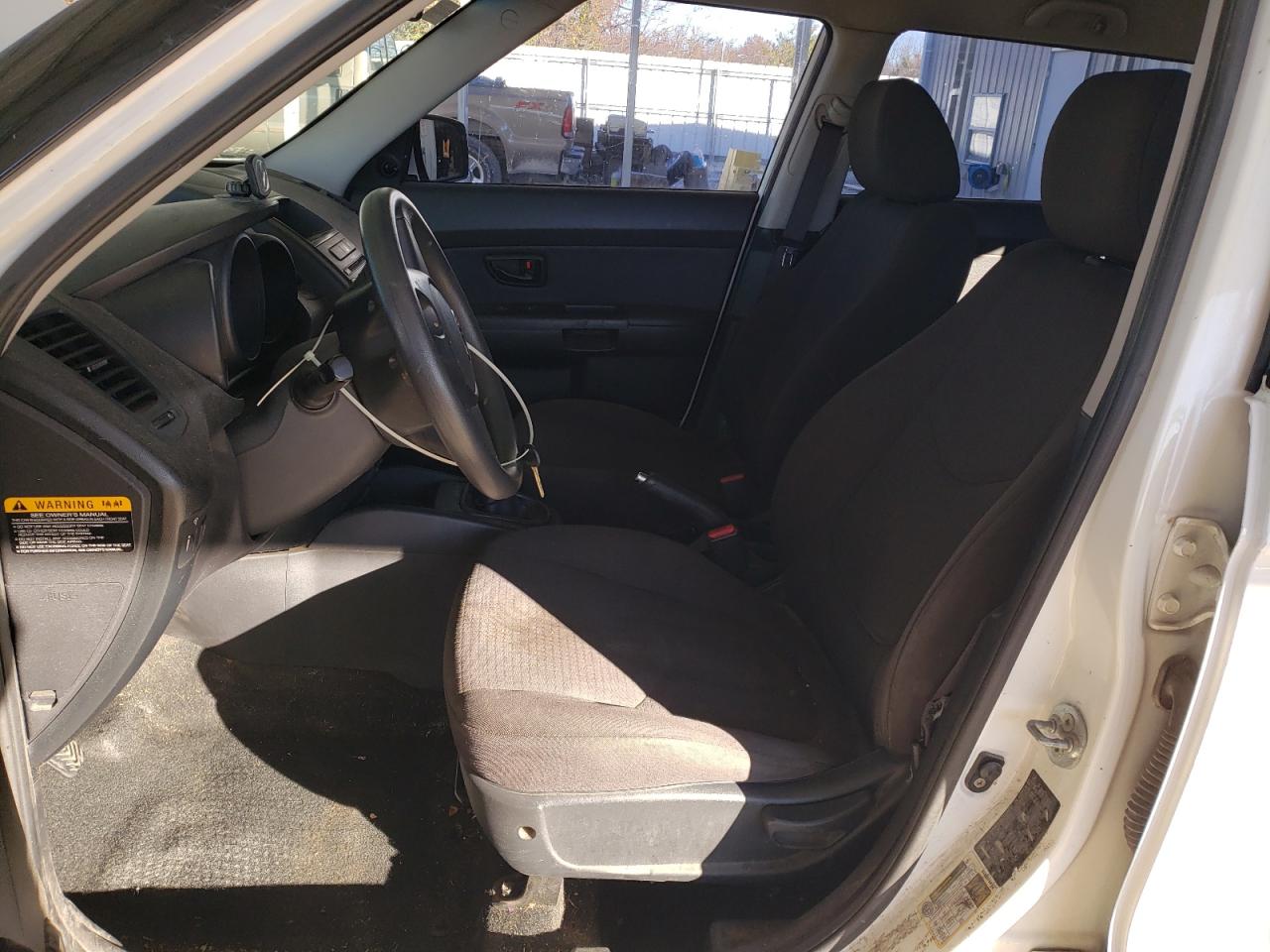 2012 KIA Soul VIN KNDJT2A56C7467503 Copart auction photo, front end / minor dent/scratches damage thumbnail 7