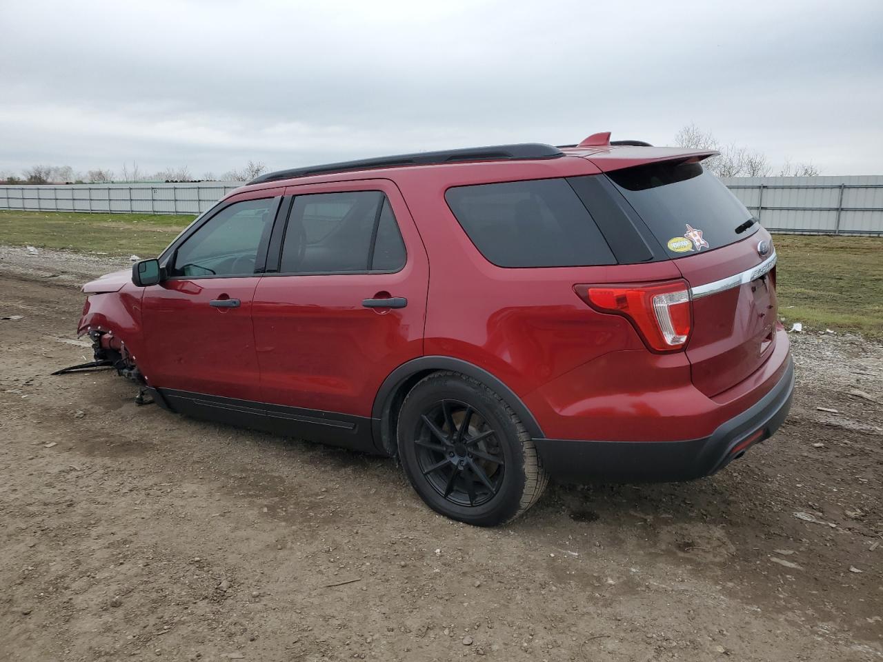 2017 Ford Explorer VIN 1FM5K7B83HGB30946 Copart auction photo, front end / minor dent/scratches damage thumbnail 2