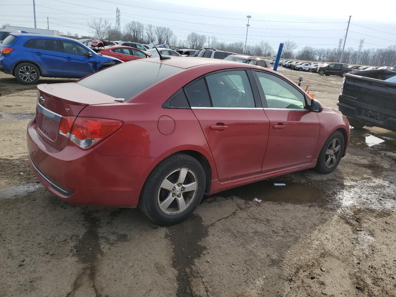 2014 Chevrolet Cruze VIN 1G1PC5SBXE7234803 Copart auction photo, front end damage thumbnail 3