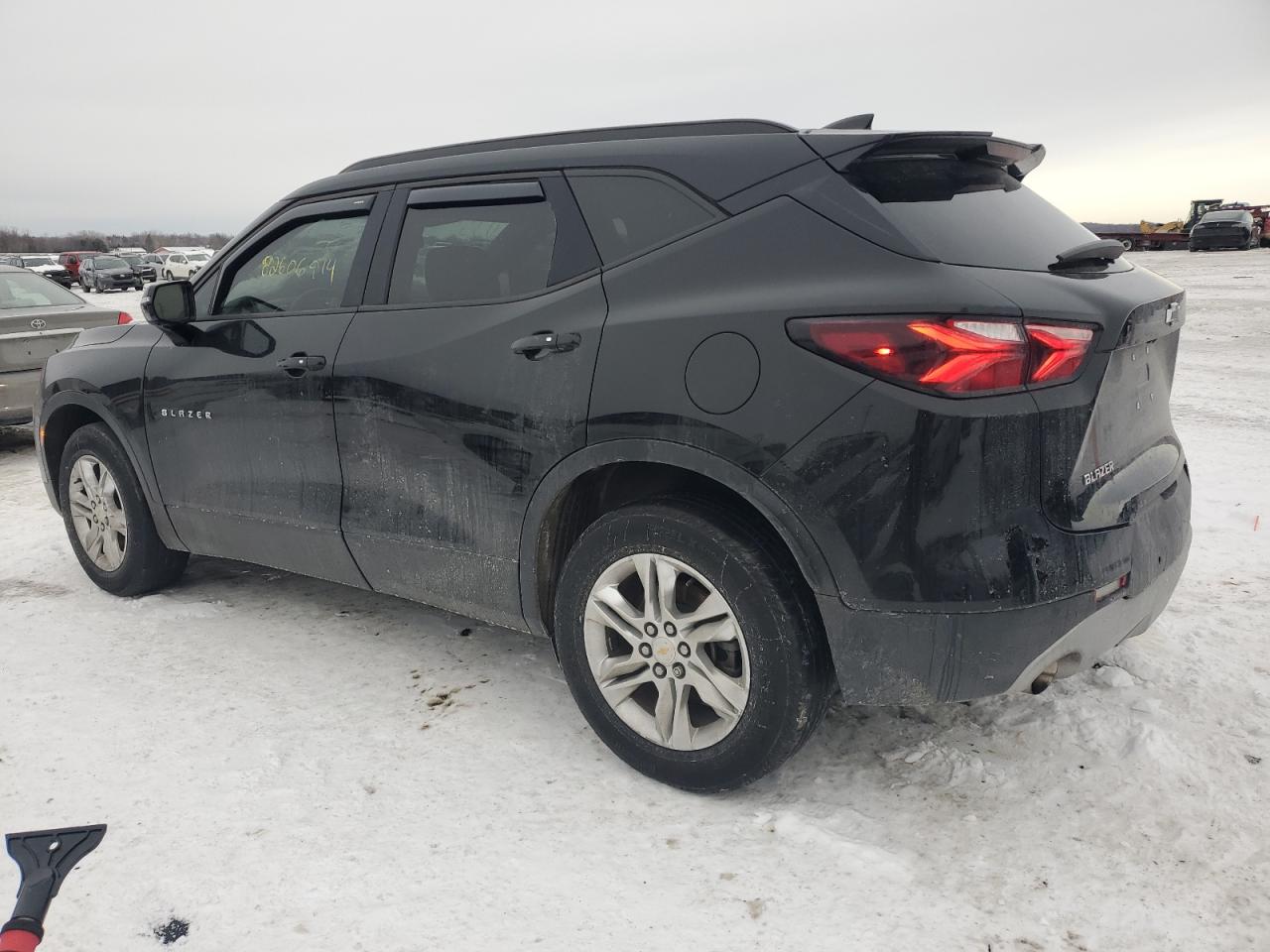 2020 Chevrolet Blazer VIN 3GNKBBRA0LS572250 Copart auction photo, front end damage thumbnail 2