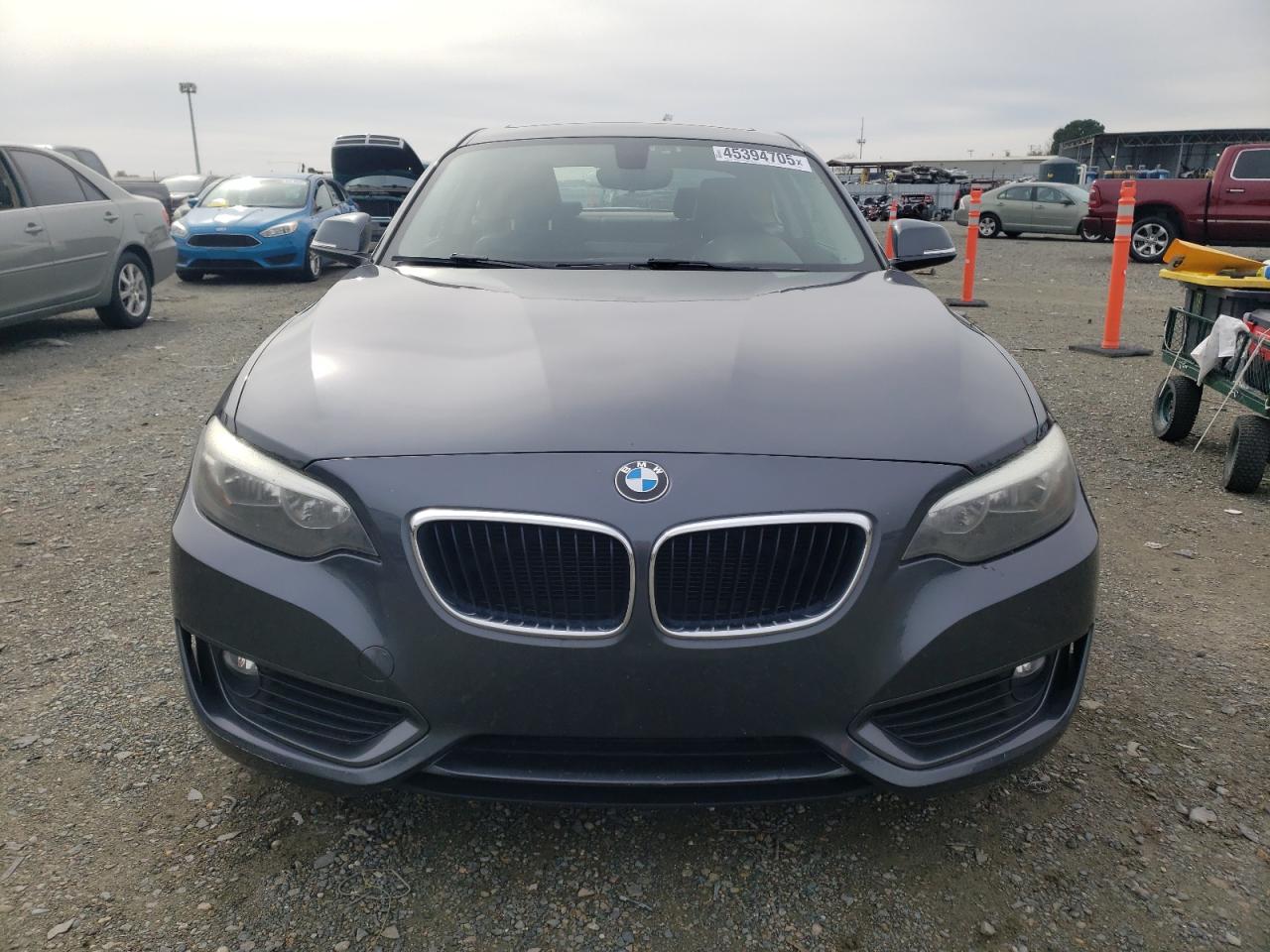 2014 BMW 2er VIN WBA1F5C50EV255519 Copart auction photo, rear end damage thumbnail 5