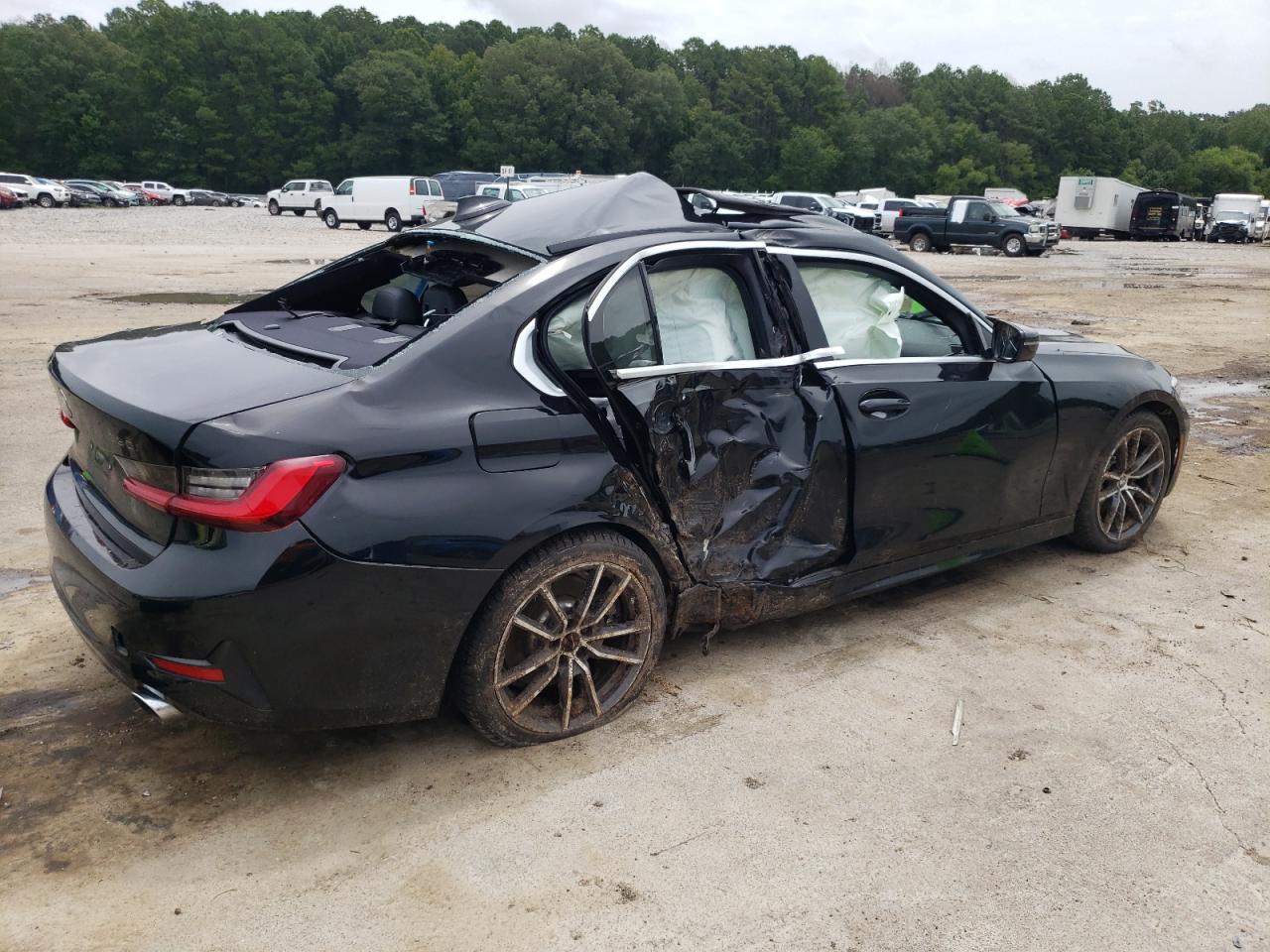2020 BMW 3er VIN 3MW5R1J06L8B12177 Copart auction photo, all over damage thumbnail 3