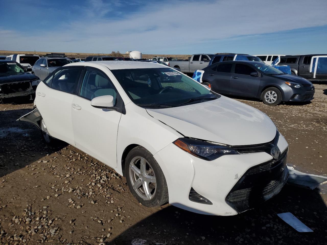 2017 Toyota Corolla VIN 2T1BURHE7HC944395 Copart auction photo, rear end damage thumbnail 4