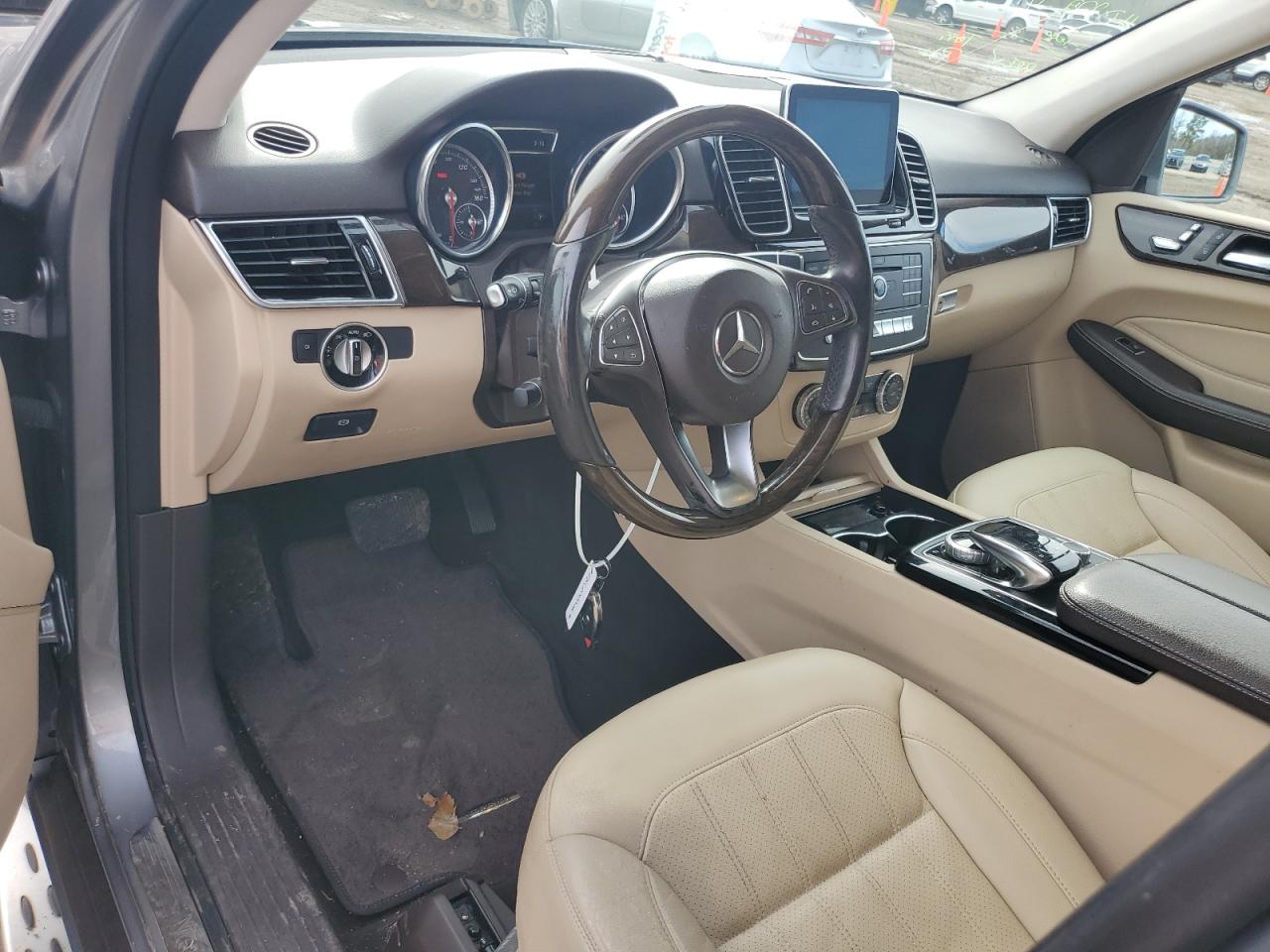 2016 Mercedes-Benz GLE VIN 4JGDA5JB3GA646497 Copart auction photo, front end damage thumbnail 8