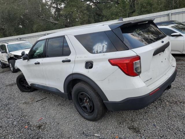 2021 Ford Explorer VIN 1FM5K8AB5MGA43448 Copart auction photo, front end / rear end damage thumbnail 2