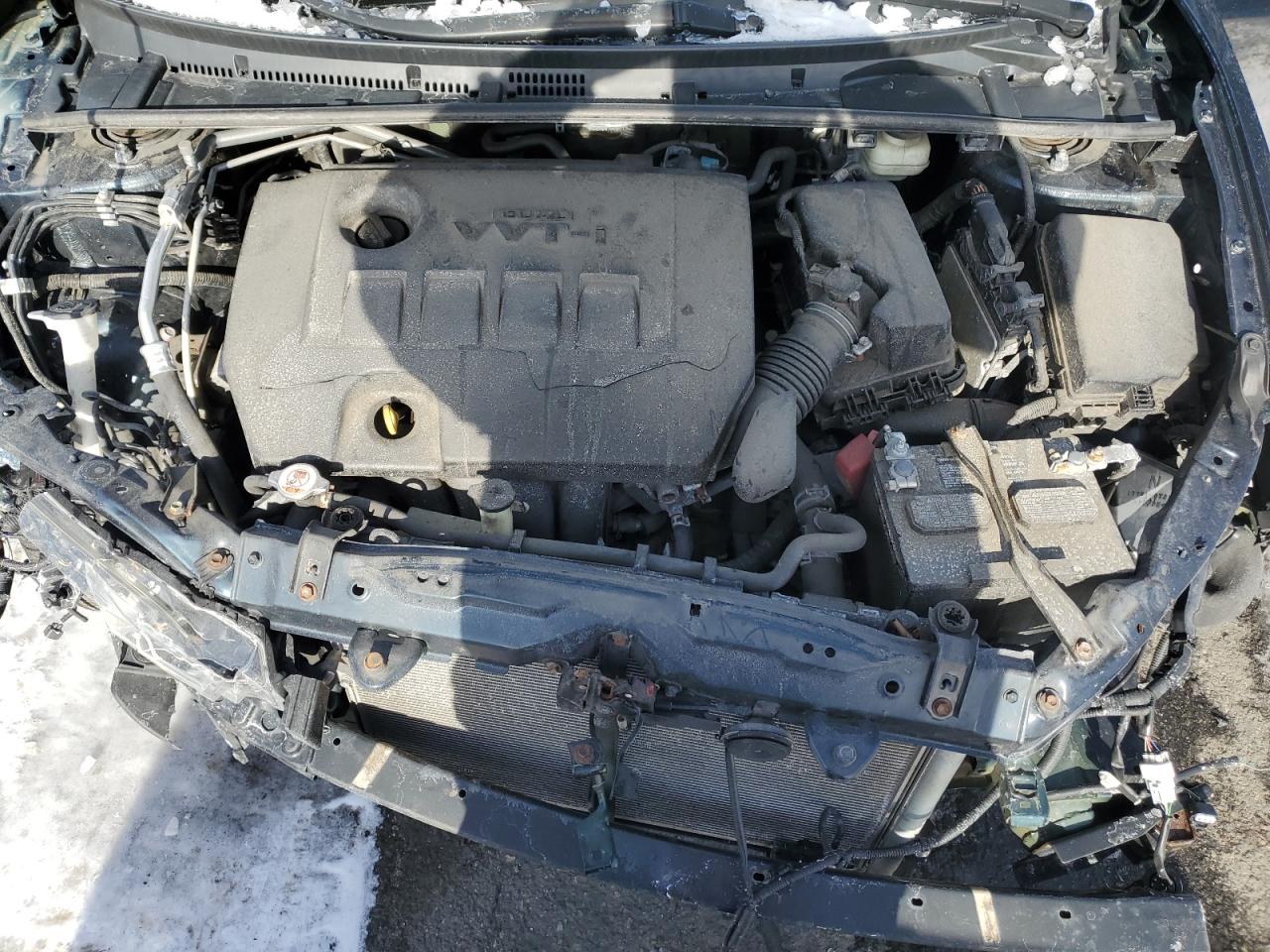 2018 Toyota Corolla VIN 5YFBURHEXJP816173 Copart auction photo, front end damage thumbnail 11