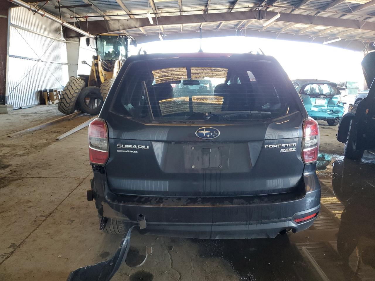 2015 Subaru Forester VIN JF2SJABC6FH452808 Copart auction photo, all over damage thumbnail 6