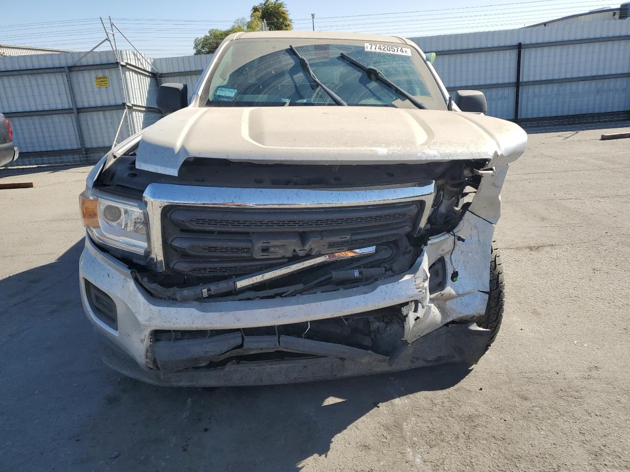 2019 GMC Canyon VIN 1GTG5BEA1K1187730 Copart auction photo, all over damage thumbnail 5