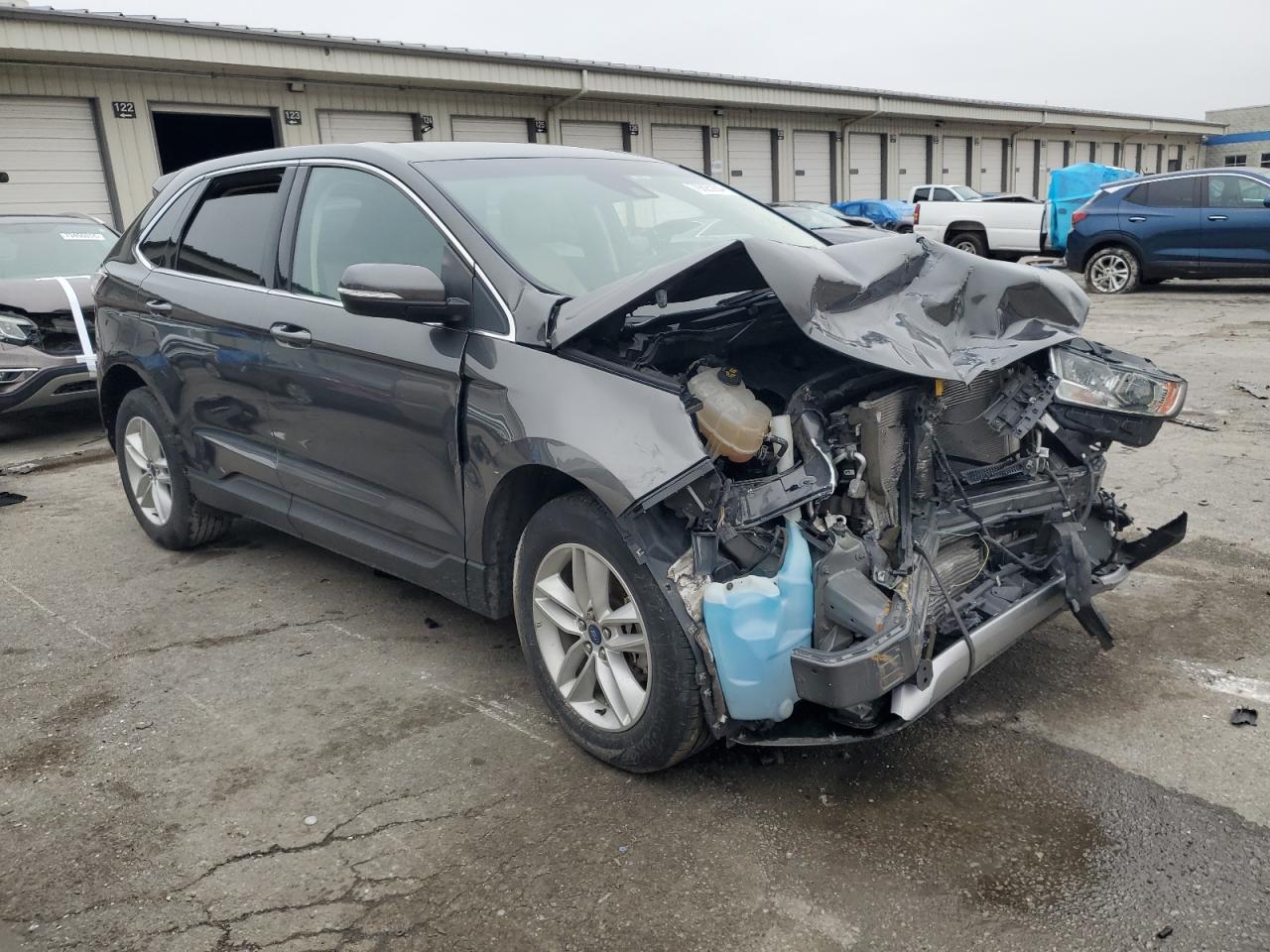 2018 Ford Edge VIN 2FMPK3J90JBB31688 Copart auction photo, front end / minor dent/scratches damage thumbnail 4
