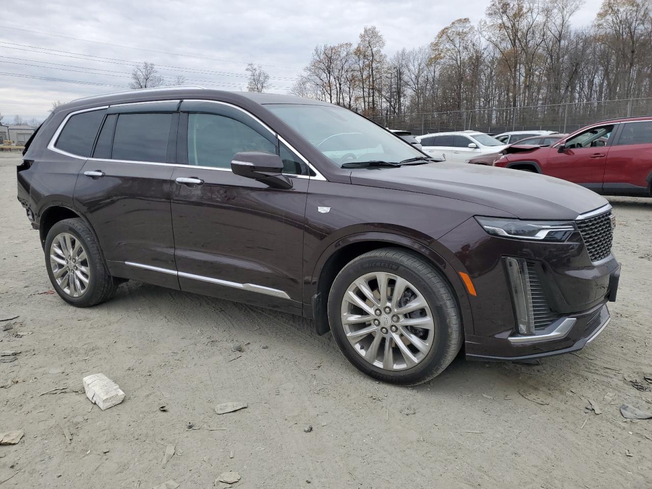 2021 Cadillac XT6 VIN 1GYKPDRS5MZ191412 Copart auction photo, rear end damage thumbnail 4