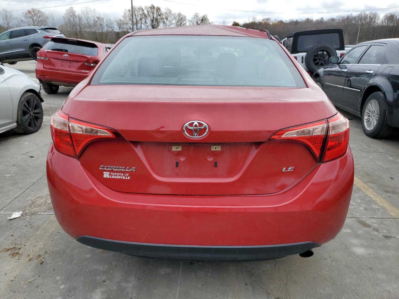 2018 Toyota Corolla VIN 5YFBURHE9JP767399 Copart auction photo, side / minor dent/scratches damage thumbnail 6