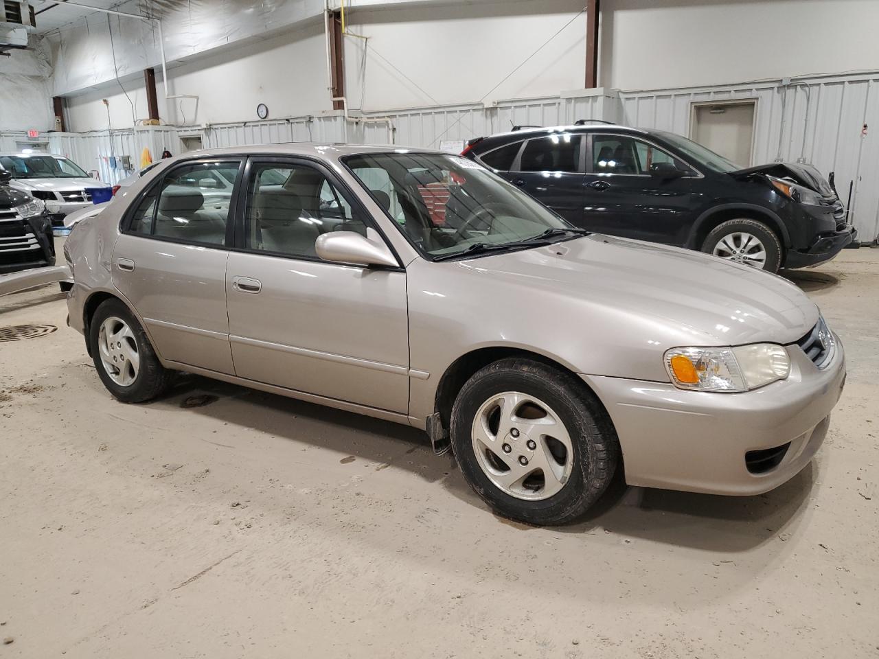 2001 Toyota Corolla VIN 2T1BR12E11C451877 Copart auction photo, rear end damage thumbnail 4