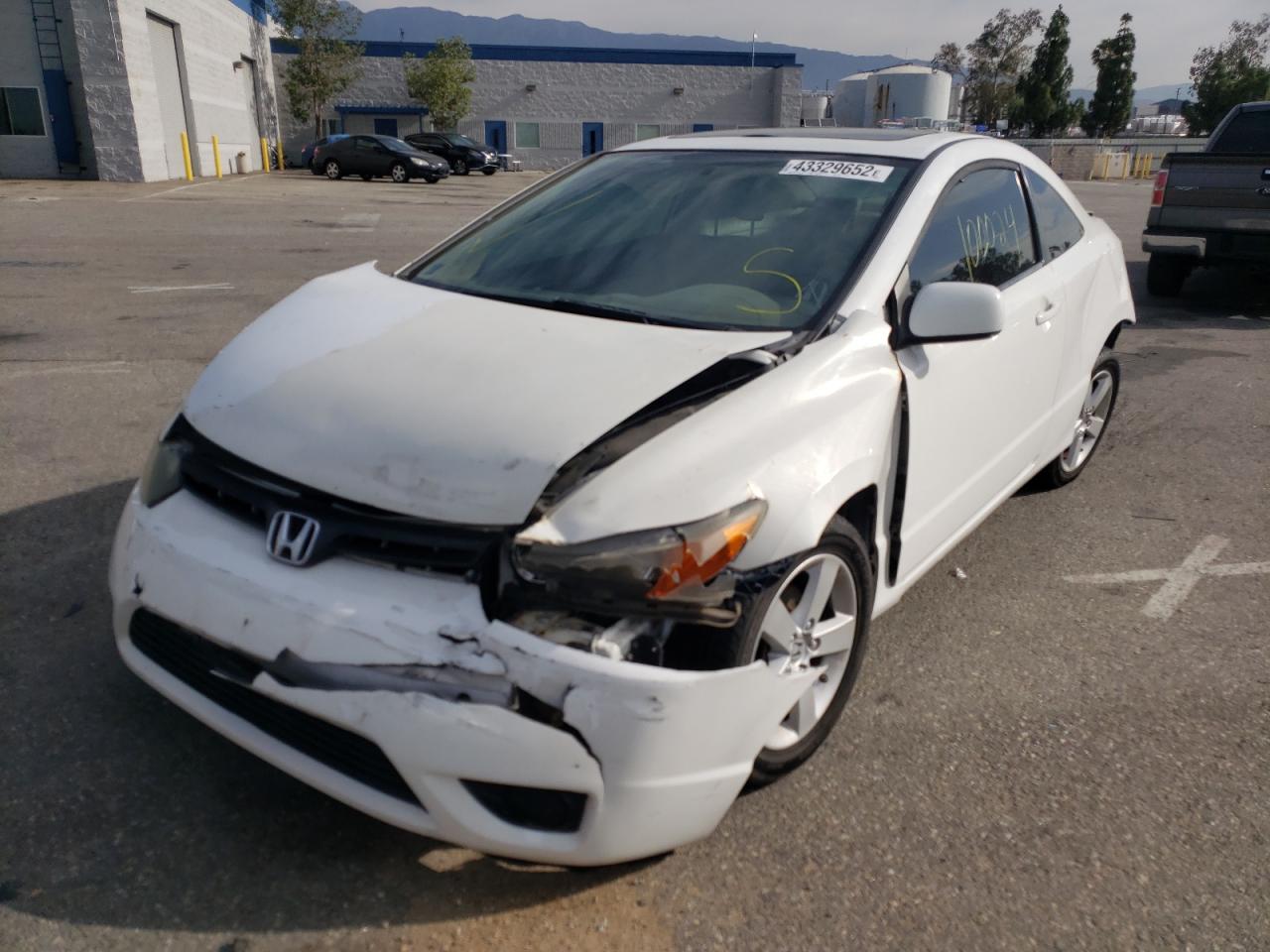 2008 Honda Civic VIN 2HGFG12908H571861 Copart auction photo, all over / undercarriage damage thumbnail 2